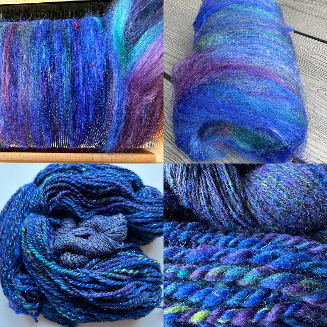 Gör din egen Art Batt och lär dig spinna Art Yarn 22-23 november!