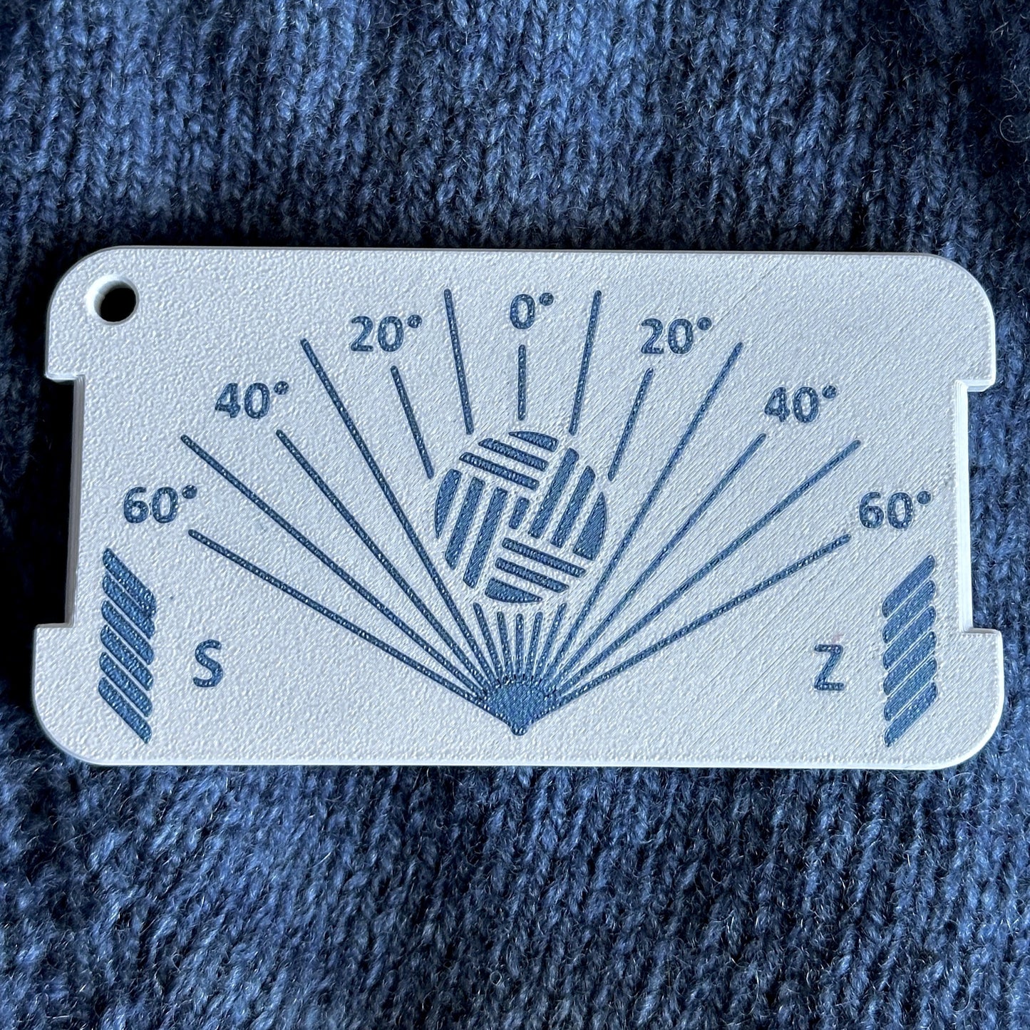 Garntjockleksmätare Lace - för tunnare garner