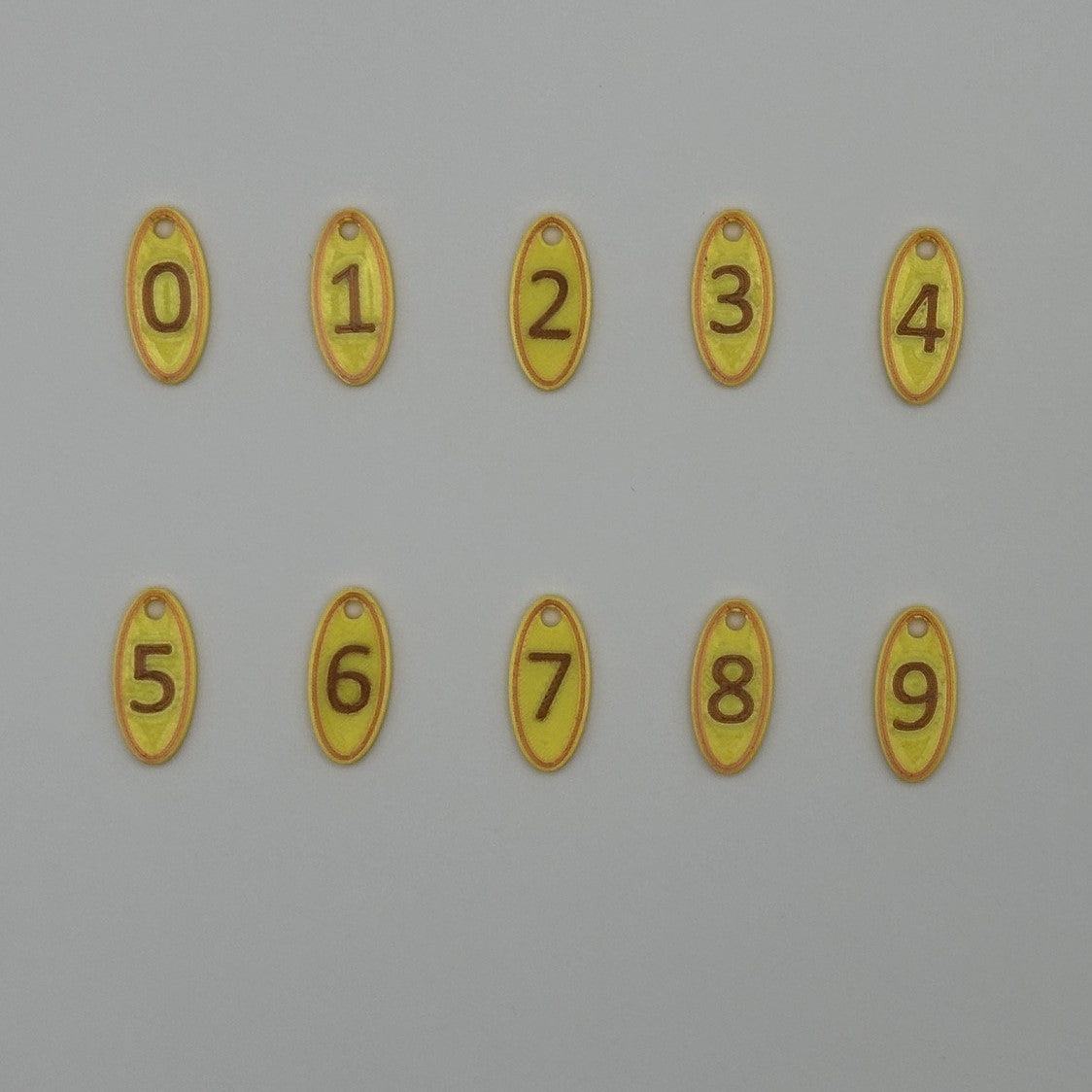 Markörer 0-9
