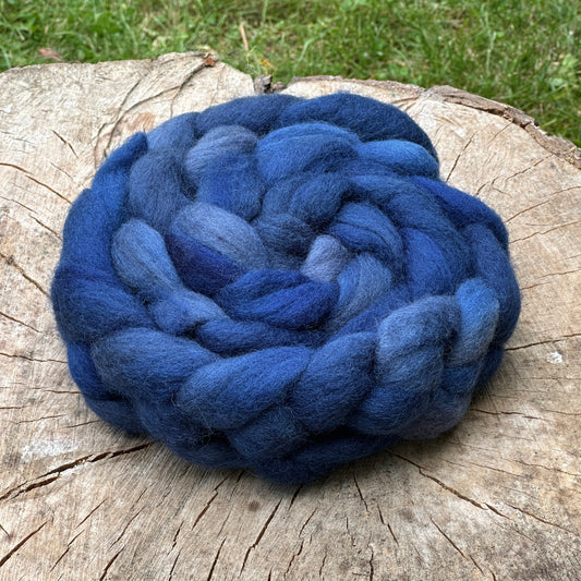 Jakten på den perfekta blå - Corriedale wool