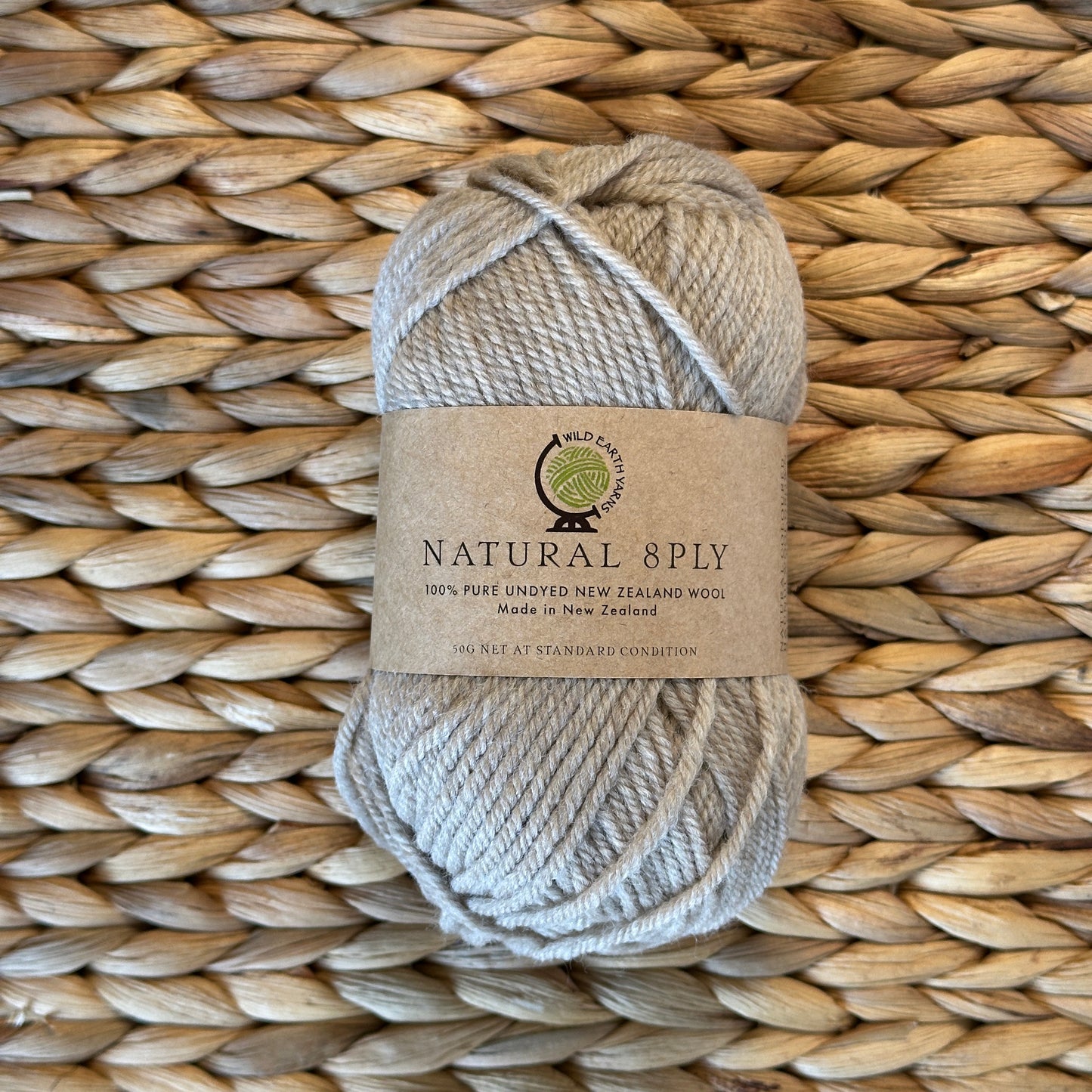 Natural 8 ply