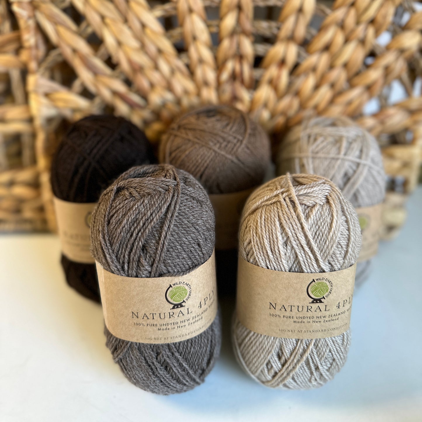 Natural 4 ply
