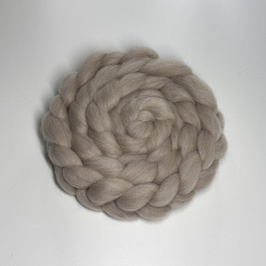 Haunui wool - medium - Oatmeal 27 micron